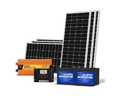 200W-6KW Solar Lithium Kits
