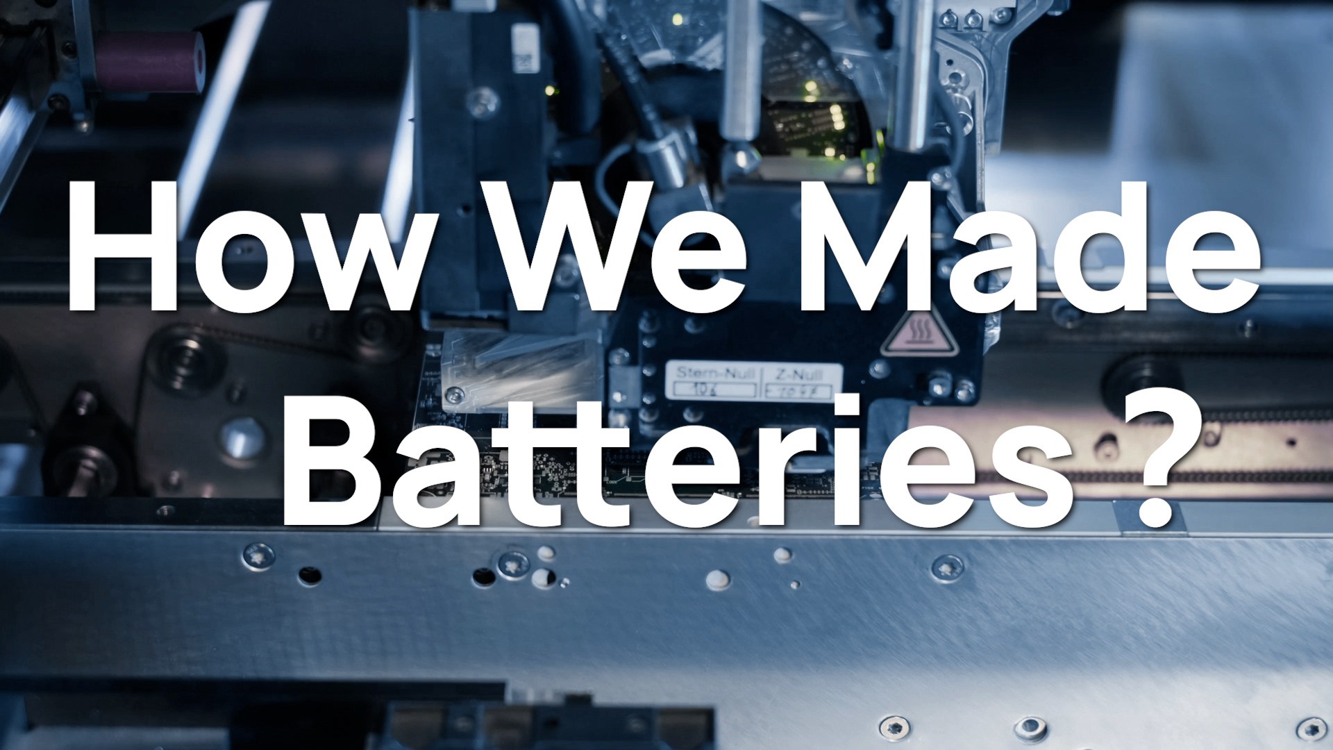 Inside Look: ECO-Worthy's Advanced Lithium Battery Manufacturing Process